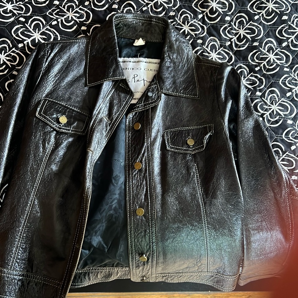 Leather jacket